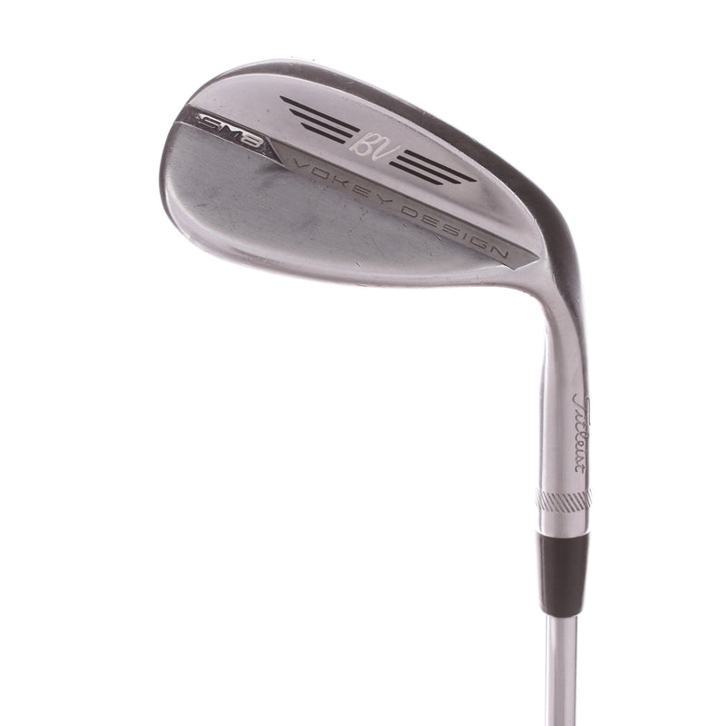 Titleist Vokey SM8 Chrome Steel Men's Right Lob Wedge 60 Degree 14 Bounce K Grind Wedge - BV Design