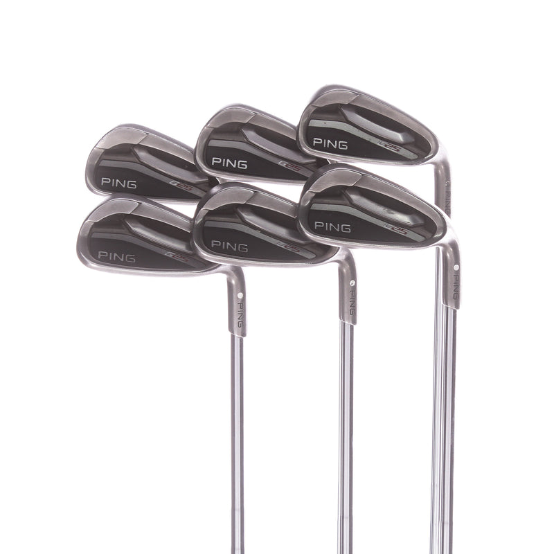 Ping G25 Men's Right Steel Irons 5-PW White Dot Stiff - Ping CFS S