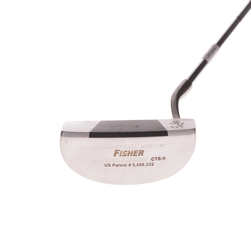 Fisher CTS-9 Steel Putter 33 Inches - Winn Pro 1.32