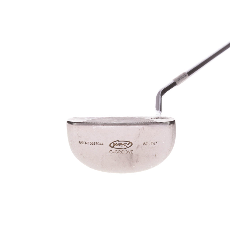 Yes! C-Groove Mallet Steel Putter 32 Inches - Lamkin Sink