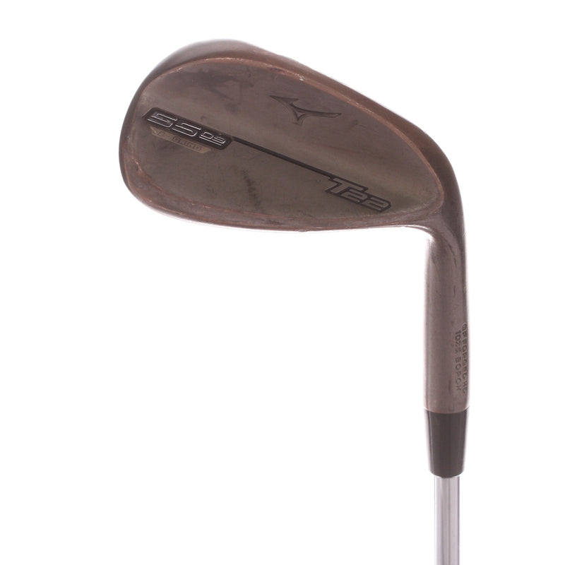 Mizuno T22 Men's Right Steel Sand Wedge 55 Degree Stiff - Project X LZ 6.0 120G