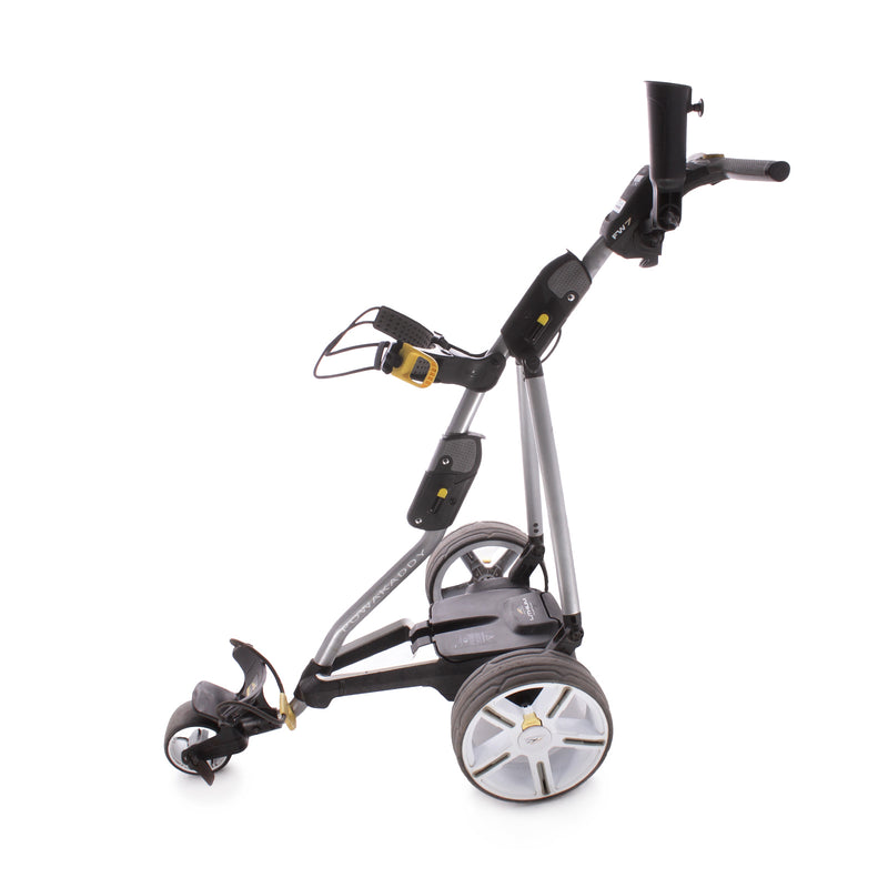 Powakaddy Fw7 18 Hole Lithium Second Hand Electric Golf Trolley - Silver