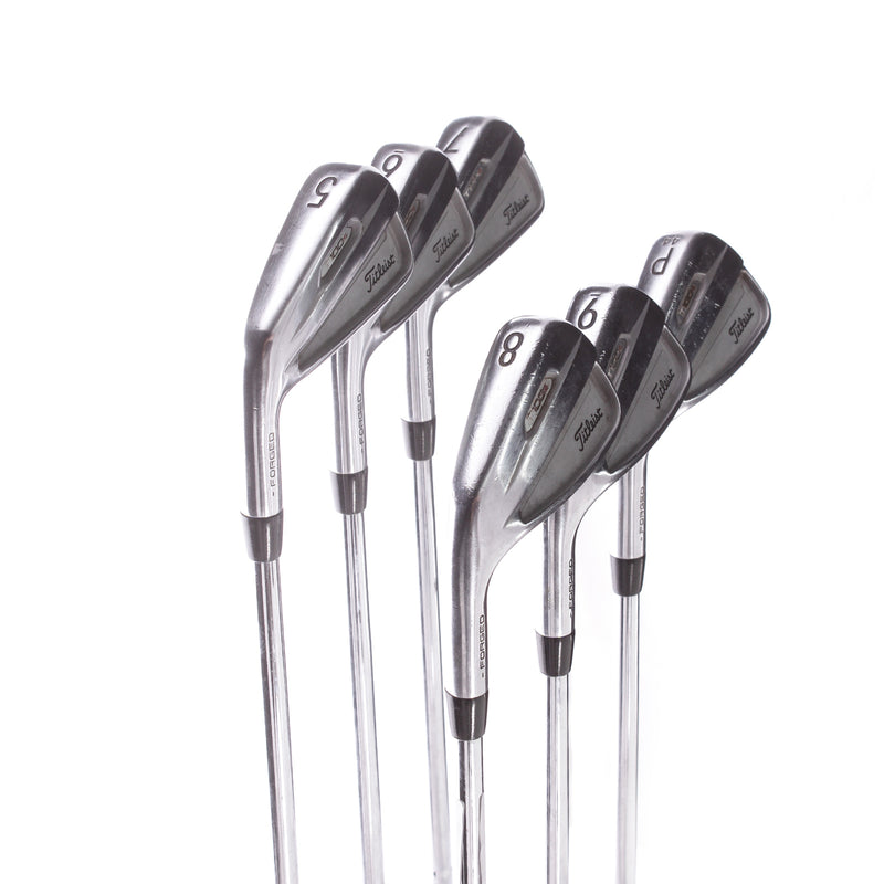 Titleist T100S 2019 Steel Men's Left Irons 5-PW Stiff - True Temper Tour White AMT S300