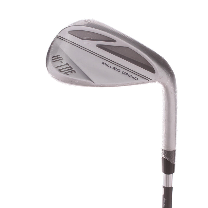 TaylorMade Hi-Toe Milled Grind Steel Men's Right Lob Wedge 58 Degree 10 Bounce Wedge - KBS Hi-Rev 2.0 115