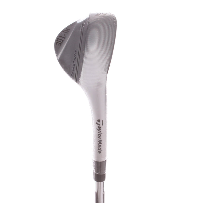 TaylorMade Hi-Toe Milled Grind Steel Men's Right Lob Wedge 58 Degree 10 Bounce Wedge - KBS Hi-Rev 2.0 115