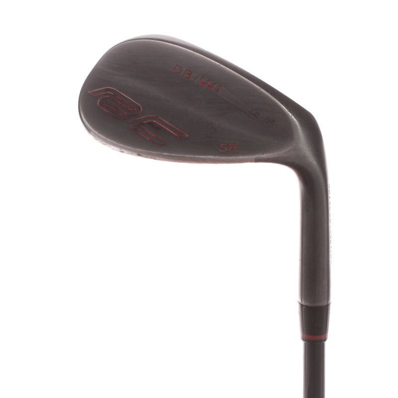 Royal Collection RC DB Graphite Men's Right Lob Wedge 58 Degree Wedge - Cobra Dark Steel