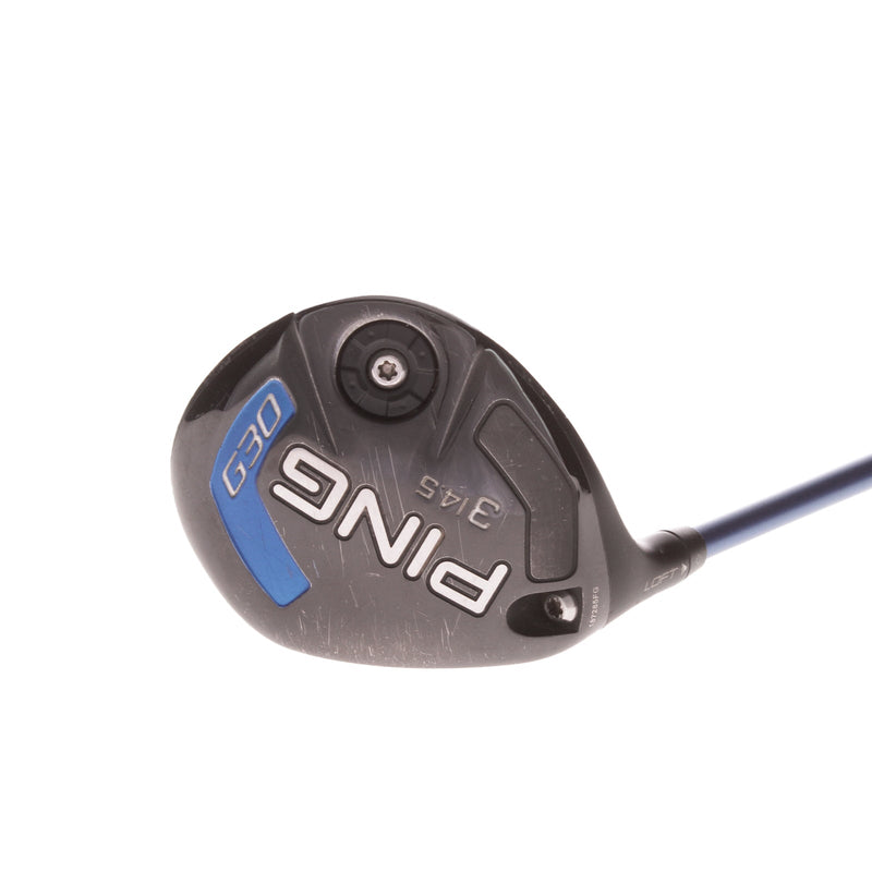 Ping G30 Graphite Men's Left Fairway 3 Wood 14.5 Degree Regular - Ping TFC 419 R