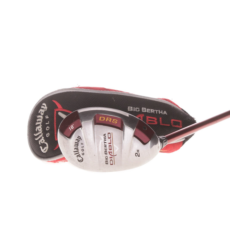 Callaway Big Bertha Diablo DRS Graphite Men's Left Hybrid 2 18 Degree Regular - Callaway Golf