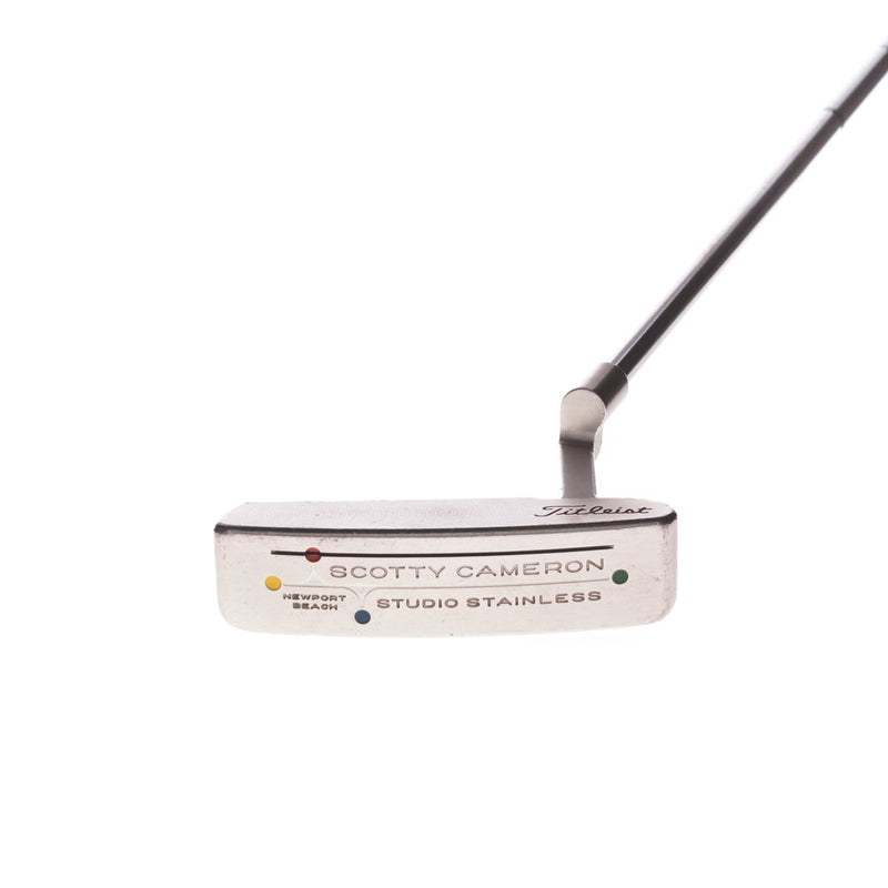 Scotty Cameron Newport Beach Studio Stainless Men's Right Putter 33.5 Inches - Scotty Cameron