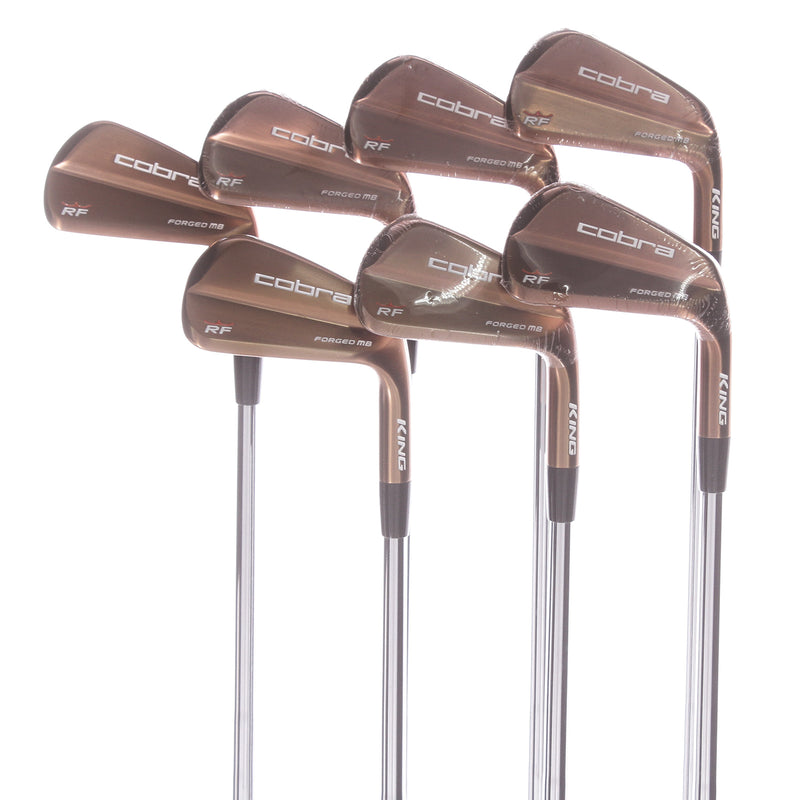 Cobra RF Forged MB Steel Men's Right Irons 4-PW Stiff - KBS $-Taper 120