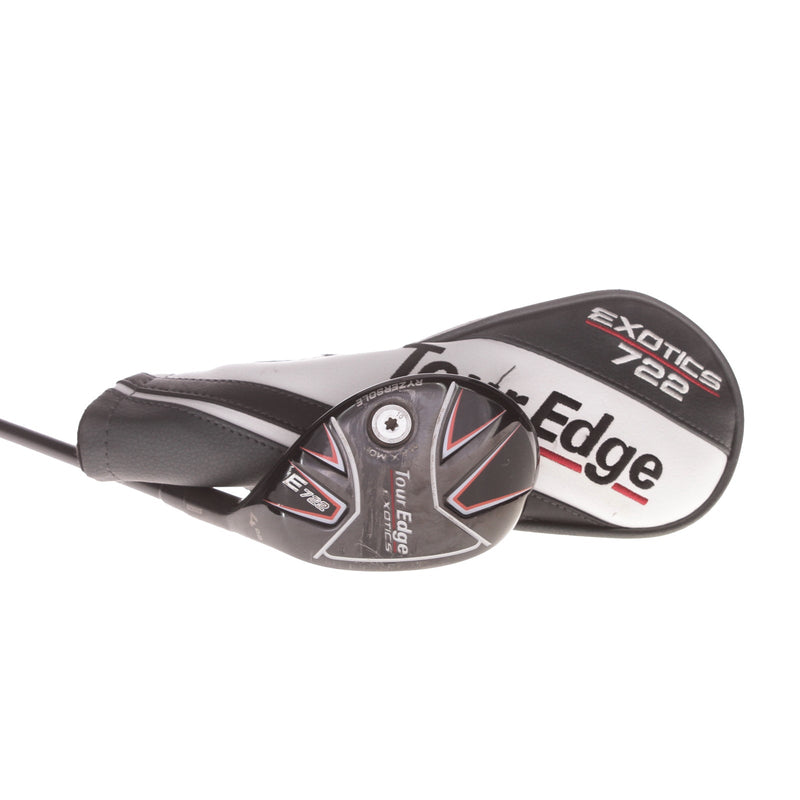 Tour Edge Exotics E722 Graphite Men's Right hybrid 4 22 Degree Regular - KBS 70