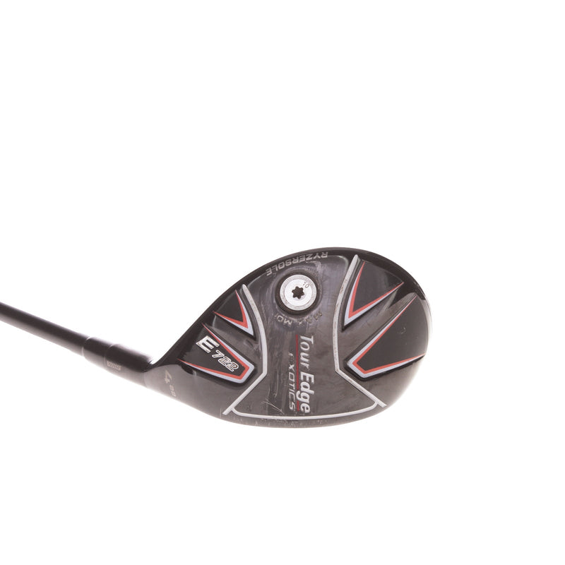 Tour Edge Exotics E722 Graphite Men's Right hybrid 4 22 Degree Regular - KBS 70