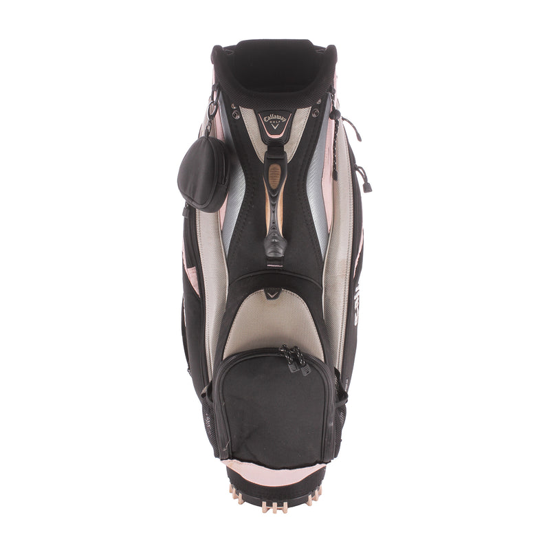 Callaway Second Hand Cart Bag - Black/Pink