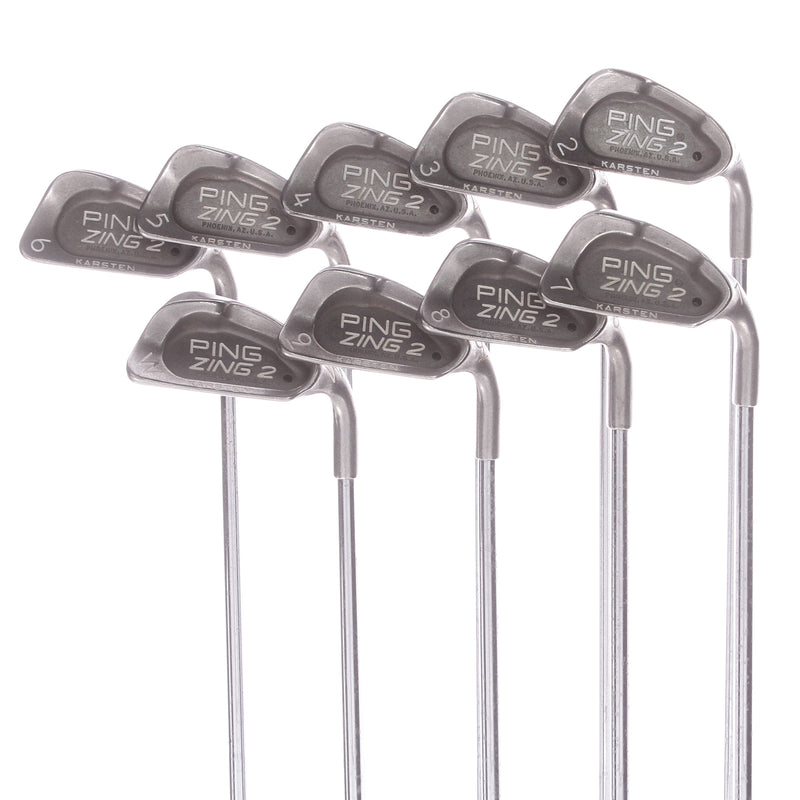 Ping Zing 2 Steel Men's Right Iron 2-PW Black Dot Regular - Ping