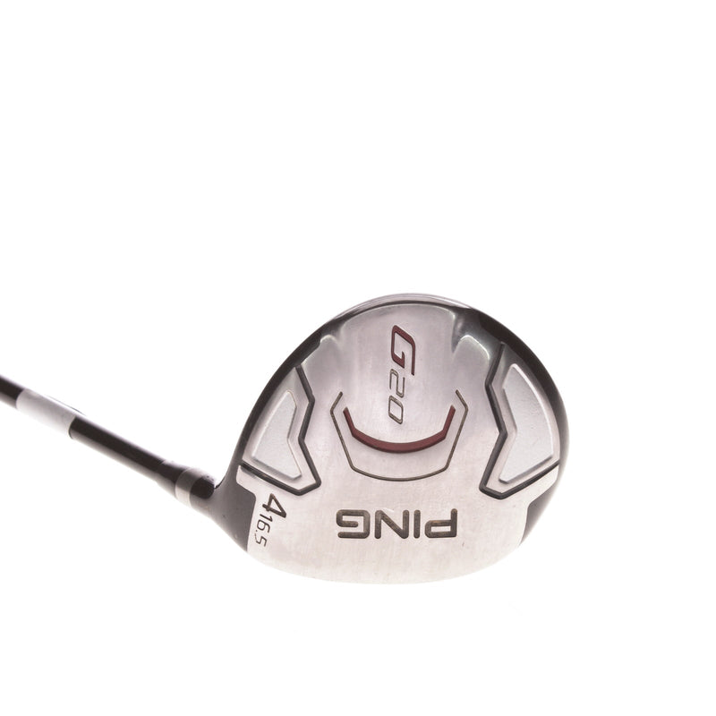 Ping G20 Graphite Men's Right Fairway 4 Wood 16.5 Degree Regular - Aldila Serrano 60 R