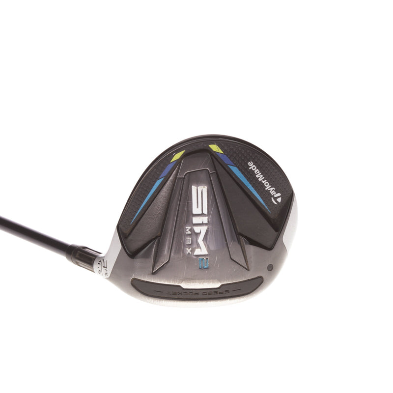 TaylorMade Sim2 Max Graphite Men's Right Fairway 3 Wood HL 16.5 Degree Regular - Ventus Blue 5R