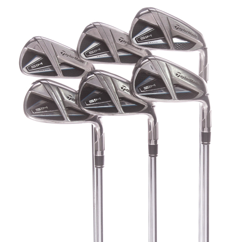 TaylorMade Sim Max Steel Irons 5-PW Stiff - KBS Max 85 S