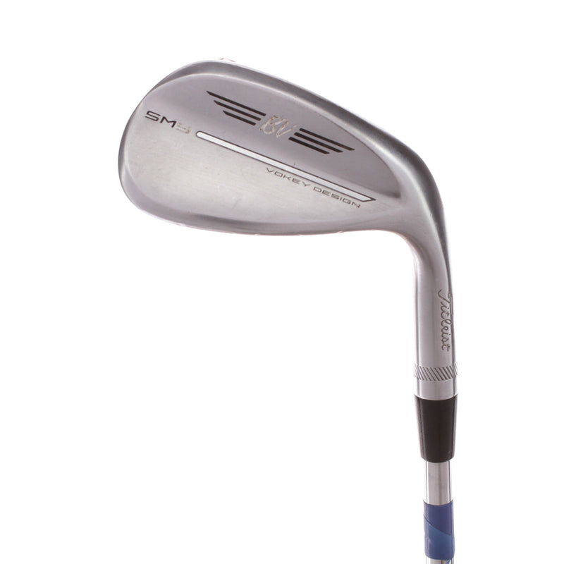 Titleist Vokey SM8 Chrome Steel Men's Right Sand Wedge 54 Degree 10 Bounce S Grind Wedge - BV Design