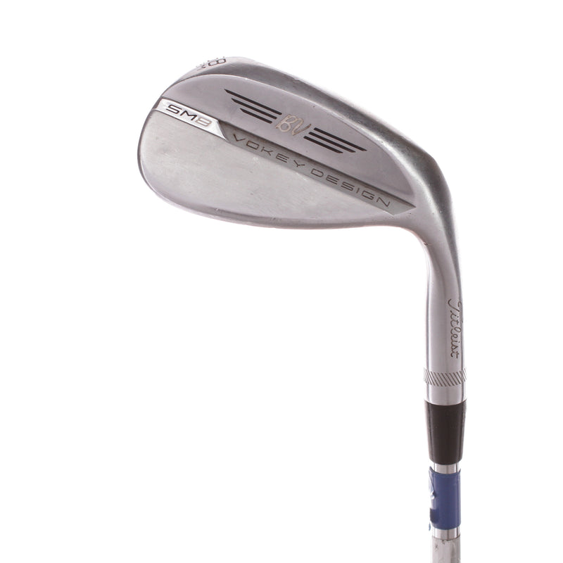 Titleist Vokey SM8 Chrome Steel Men's Right Lob Wedge 58 Degree 08 Bounce M Grind Wedge - BV Design