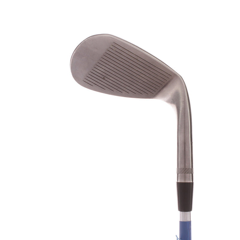 Titleist Vokey SM8 Brushed Steel Steel Men's Left Lob Wedge 58 Degree 12 Bounce D Grind Wedge - BV Design