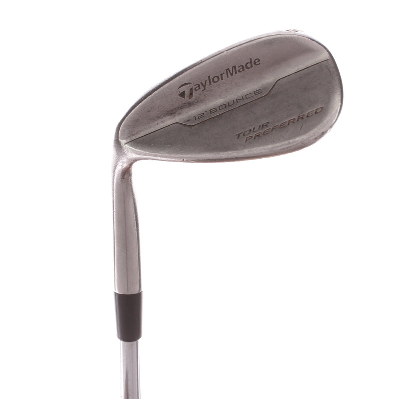 TaylorMade Tour Preferred Steel Men's Left Sand Wedge 56 Degree 12 Bounce Wedge - KBS Tour-V Wedge