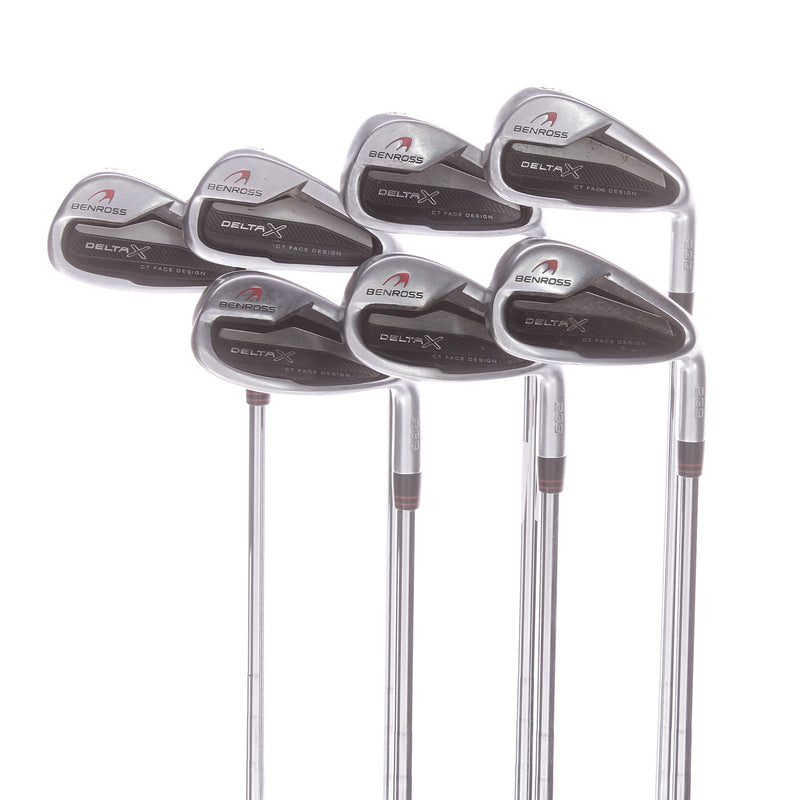 Benross Delta X Steel Men's Right Irons 5-SW Regular - KBS Tour 105 R