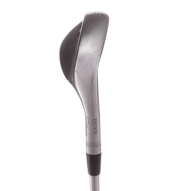 Titleist Vokey SM8 Chrome Steel Men's Right Gap Wedge 52 Degree 08 Bounce F Grind Wedge - BV Design