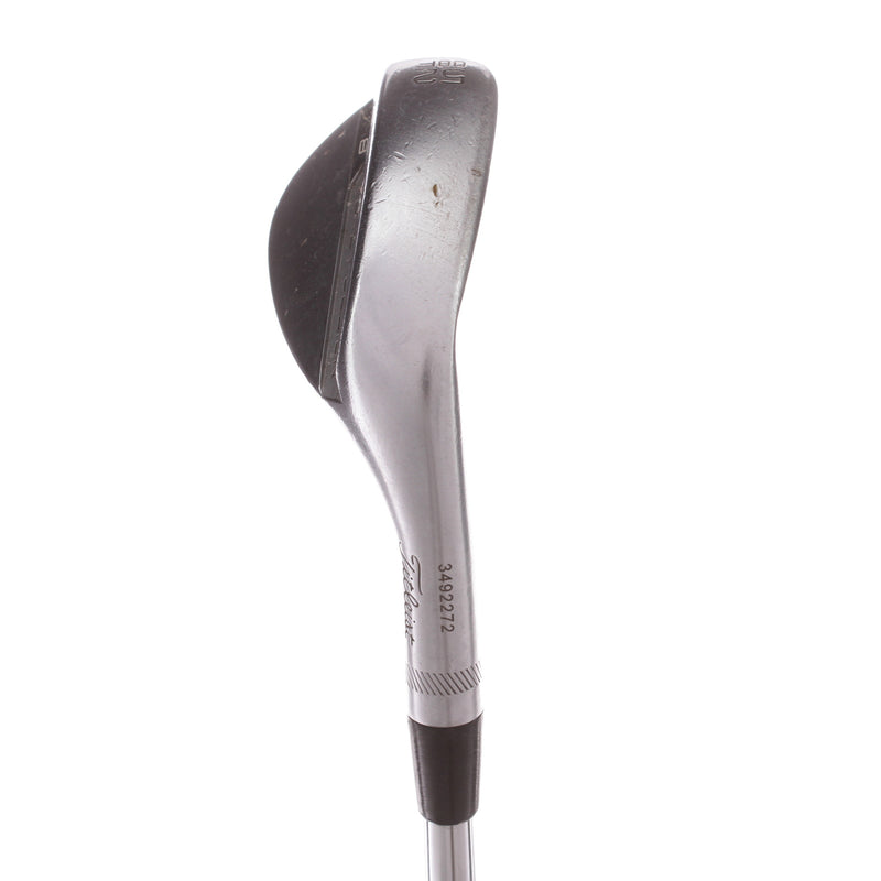 Titleist Vokey SM8 Chrome Steel Men's Right Gap Wedge 52 Degree 08 Bounce F Grind Wedge - BV Design