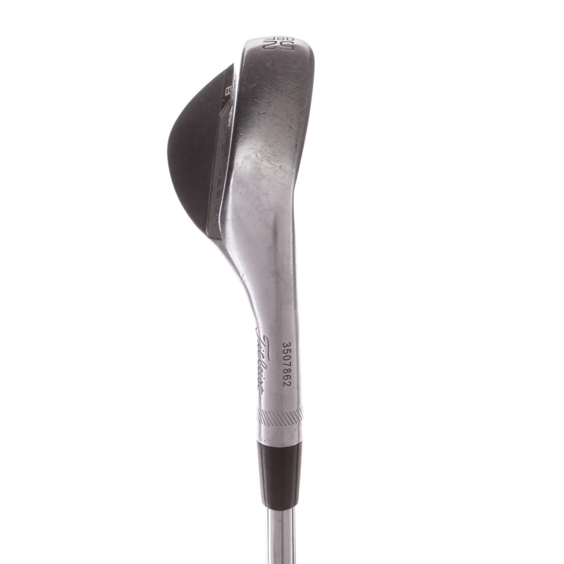 Titleist Vokey SM8 Chrome Steel Men's Right Gap Wedge 52 Degree 08 Bounce F Grind Wedge - BV Design