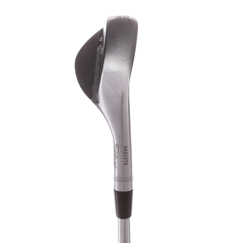 Titleist Vokey SM8 Chrome Steel Men's Right Gap Wedge 52 Degree 08 Bounce F Grind Wedge - BV Design