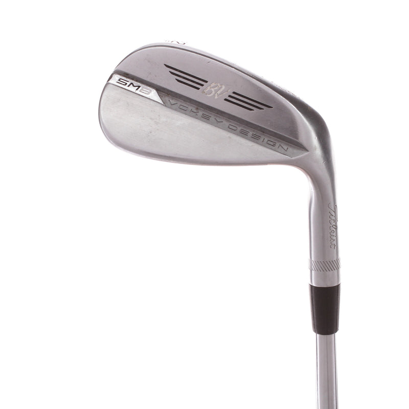 Titleist Vokey SM8 Chrome Steel Men's Right Gap Wedge 52 Degree 08 Bounce F Grind Wedge - BV Design