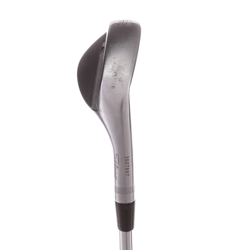 Titleist Vokey SM8 Chrome Steel Men's Right Gap Wedge 52 Degree 08 Bounce F Grind Wedge - BV Design