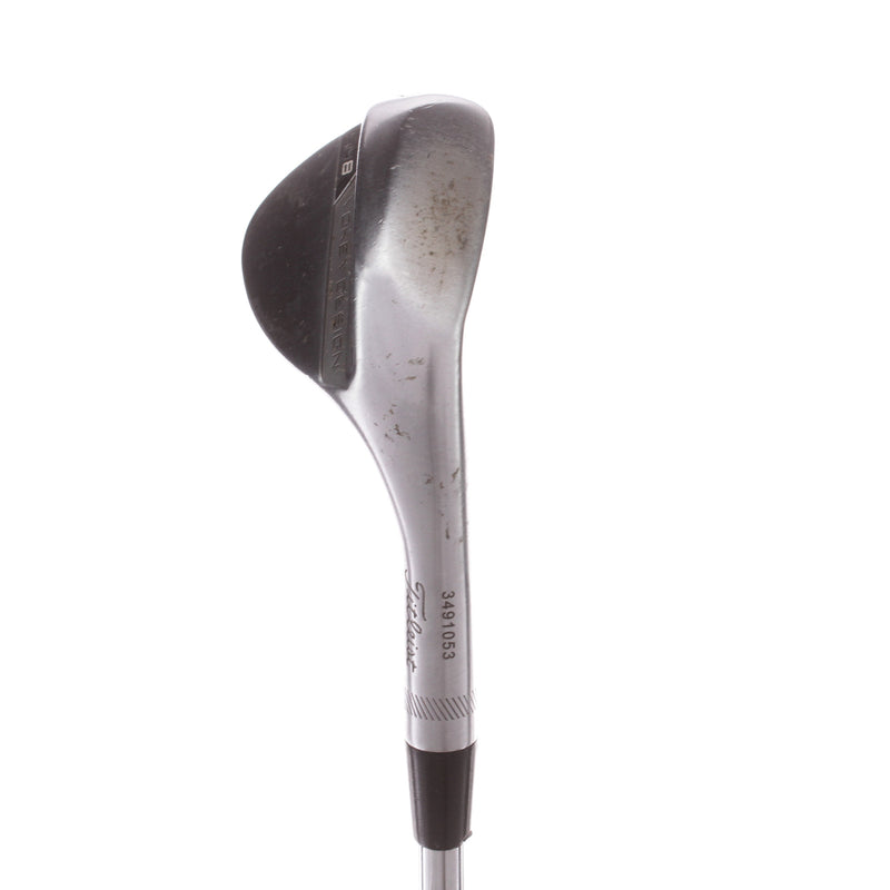 Titleist Vokey SM8 Chrome Steel Men's Right Lob Wedge 58 Degree 08 Bounce M Grind Wedge - BV Design