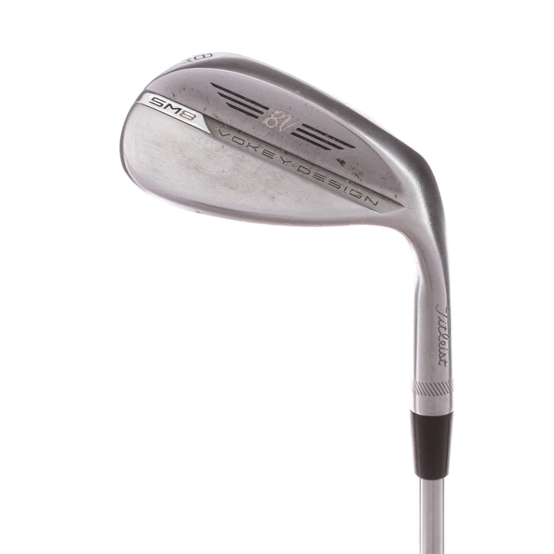 Titleist Vokey SM8 Chrome Steel Men's Right Lob Wedge 58 Degree 08 Bounce M Grind Wedge - BV Design