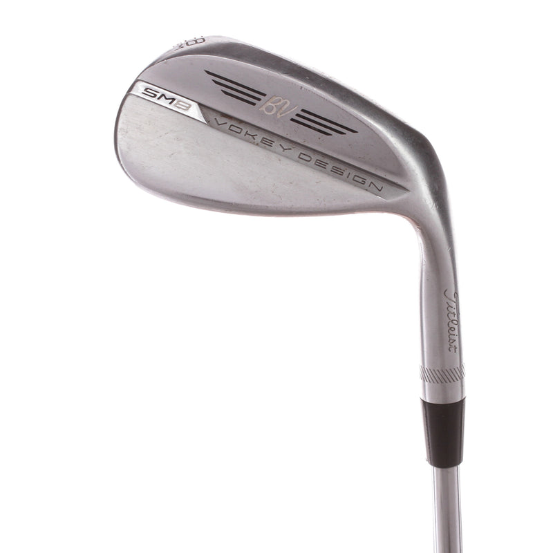 Titleist Vokey SM8 Chrome Steel Men's Right Lob Wedge 58 Degree 08 Bounce M Grind Wedge - BV Design