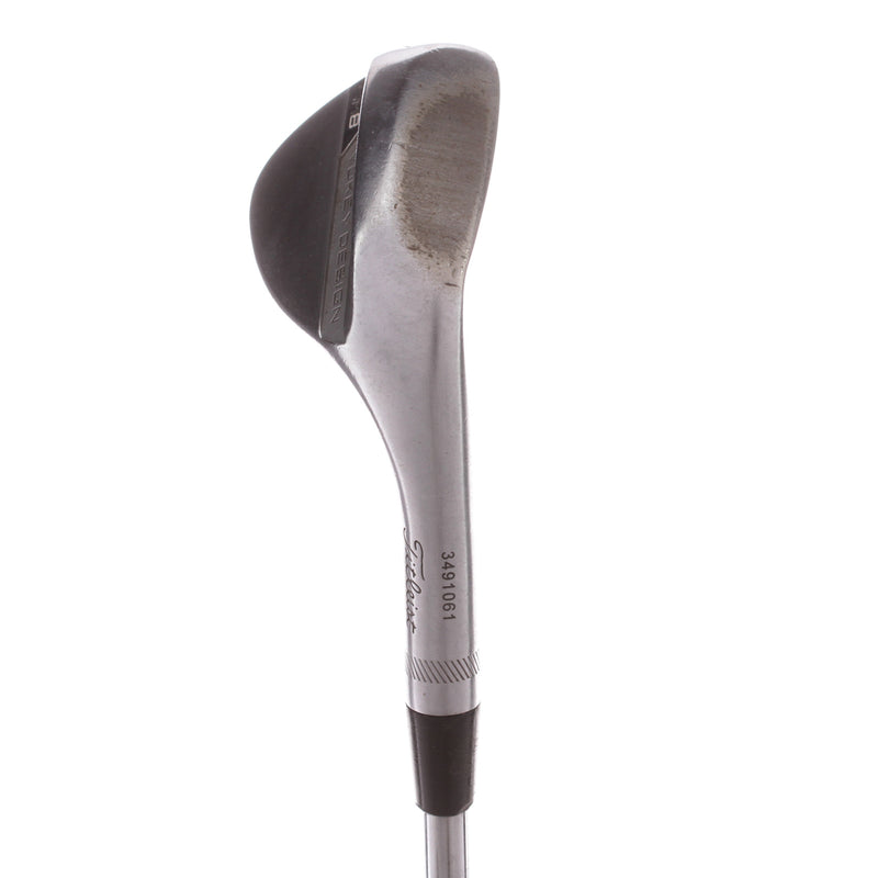 Titleist Vokey SM8 Chrome Steel Men's Right Lob Wedge 58 Degree 08 Bounce M Grind Wedge - BV Design