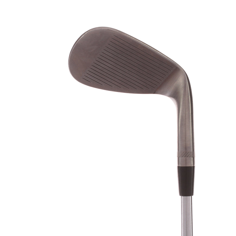 Titleist Vokey SM8 Brushed Steel Steel Men's Left Gap Wedge 52 Degree 08 Bounce F Grind Wedge - BV Design