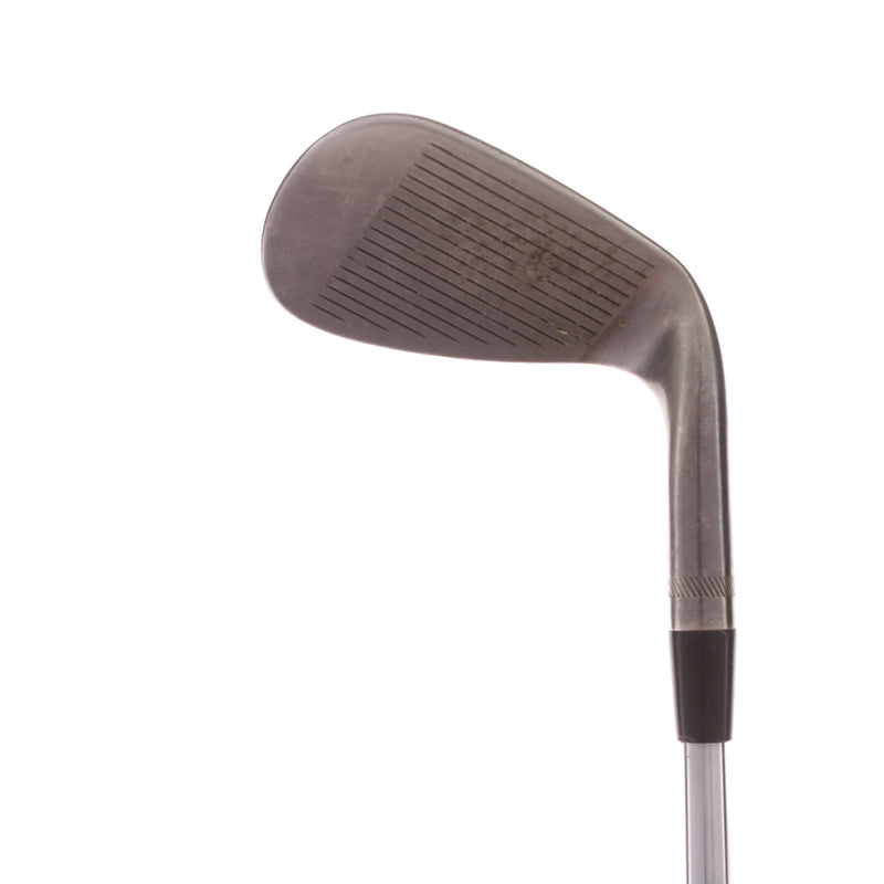 Titleist Vokey SM8 Brushed Steel Steel Men's Left Gap Wedge 52 Degree 08 Bounce F Grind Wedge - BV Design