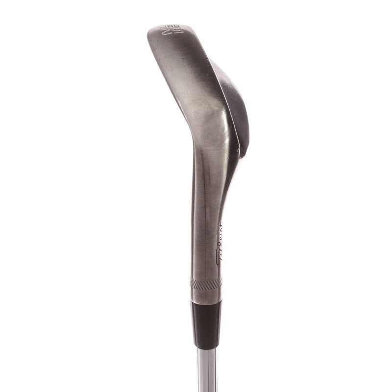 Titleist Vokey SM8 Brushed Steel Steel Men's Left Gap Wedge 52 Degree 08 Bounce F Grind Wedge - BV Design