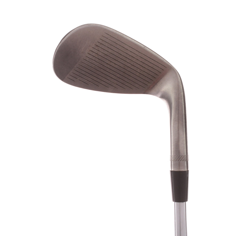 Titleist Vokey SM8 Brushed Steel Steel Men's Left Gap Wedge 52 Degree 08 Bounce F Grind Wedge - BV Design