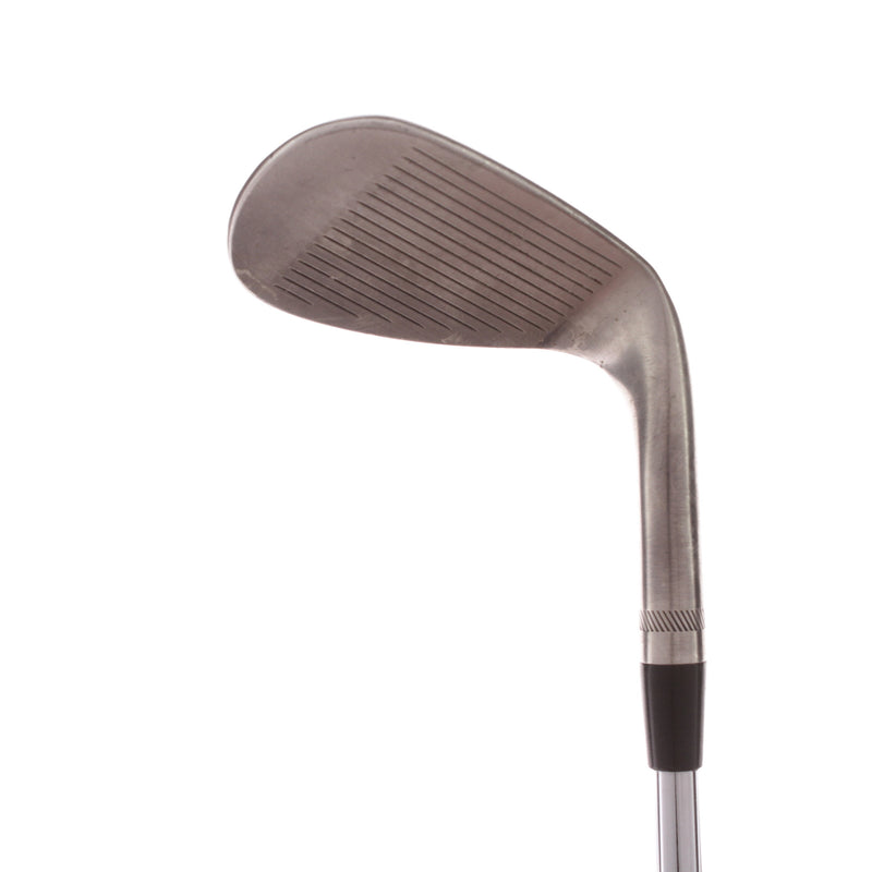 Titleist Vokey SM8 Brushed Steel Steel Men's Left Lob Wedge 58 Degree 12 Bounce D Grind Wedge - BV Design