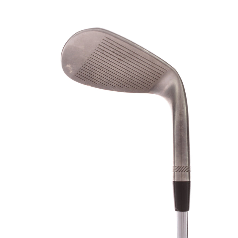 Titleist Vokey SM8 Brushed Steel Steel Men's Left Lob Wedge 58 Degree 12 Bounce D Grind Wedge - BV Design