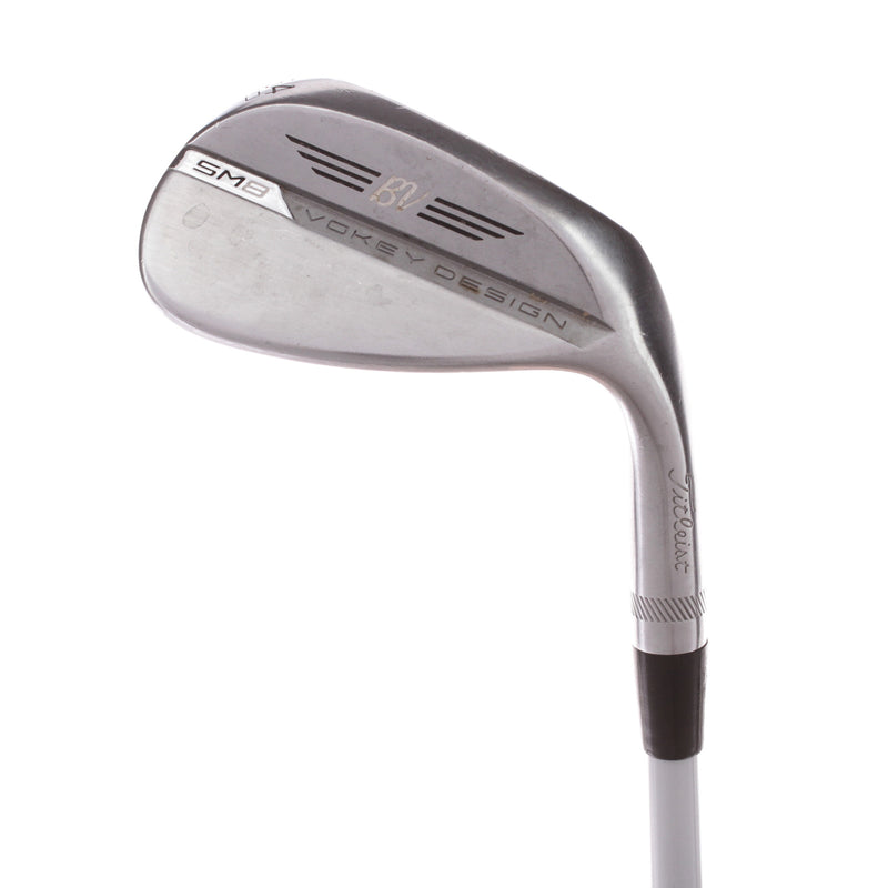 Titleist Vokey SM8 Chrome Steel Ladies Right Sand Wedge 54 Degree 12 Bounce D Grind Wedge - Tensei Red L