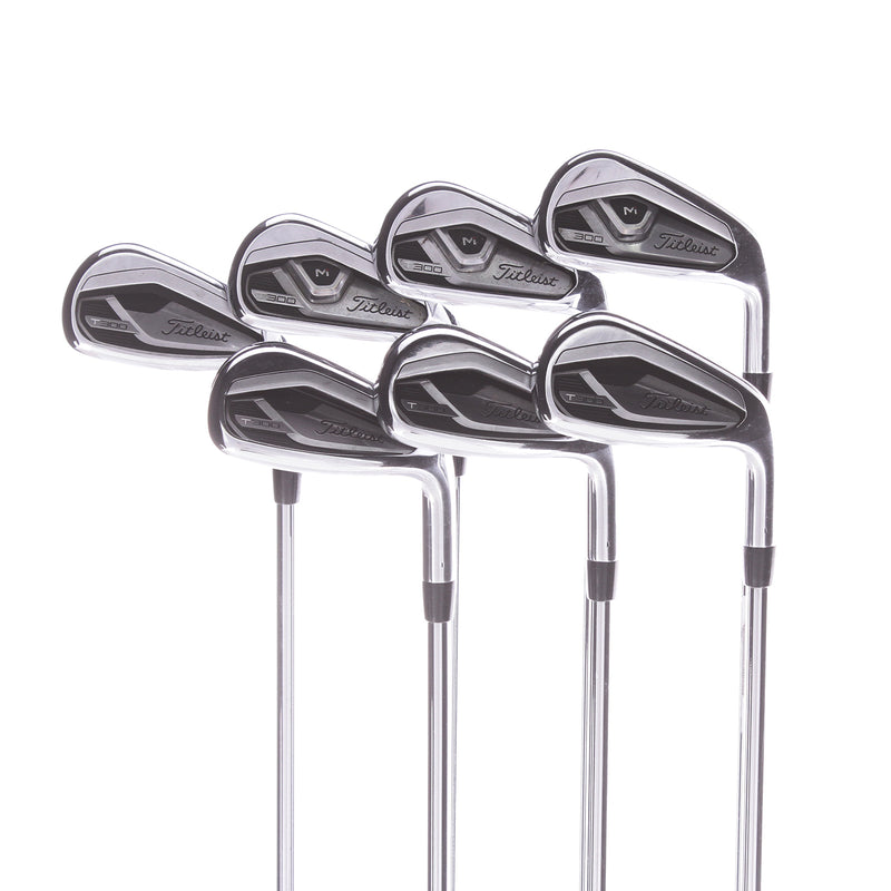 Titleist T300ii Steel Men's Right Irons 5-GW  Regular - True Temper AMT Red R