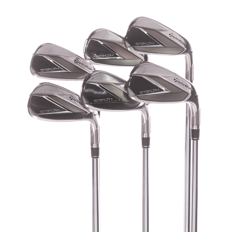 TaylorMade Stealth Steel Irons 5-PW Stiff - Dynamic Gold 105 S300