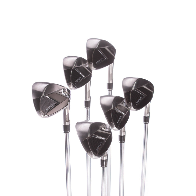 TaylorMade Stealth Steel Irons 5-PW Stiff - Dynamic Gold 105 S300