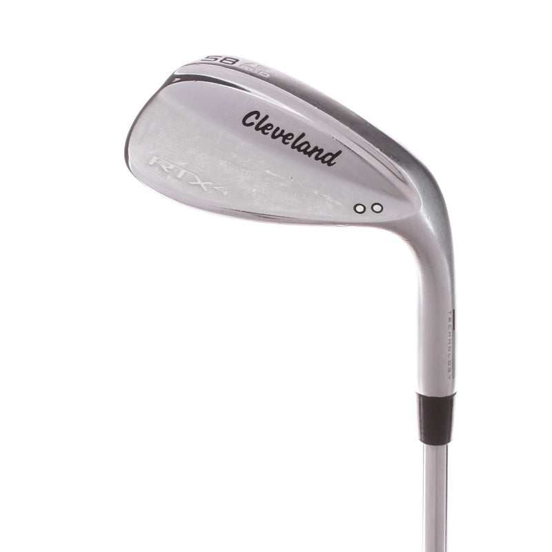 Cleveland RTX4 Steel Men's Right Lob Wedge 58 Degree 9 Bounce Mid Regular - N.S Pro 950 R