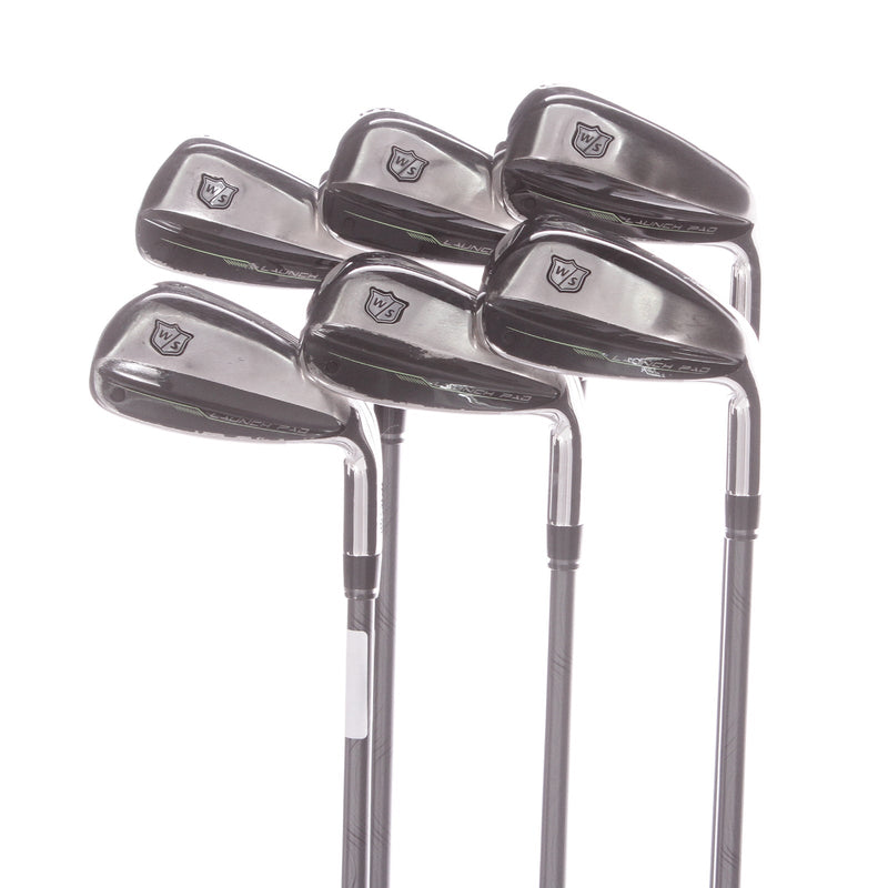 Wilson Staff Launch Pad 2022 Graphite Men's Right Irons 5-PW Senior - Project X Evenflow 5.5 A 55G