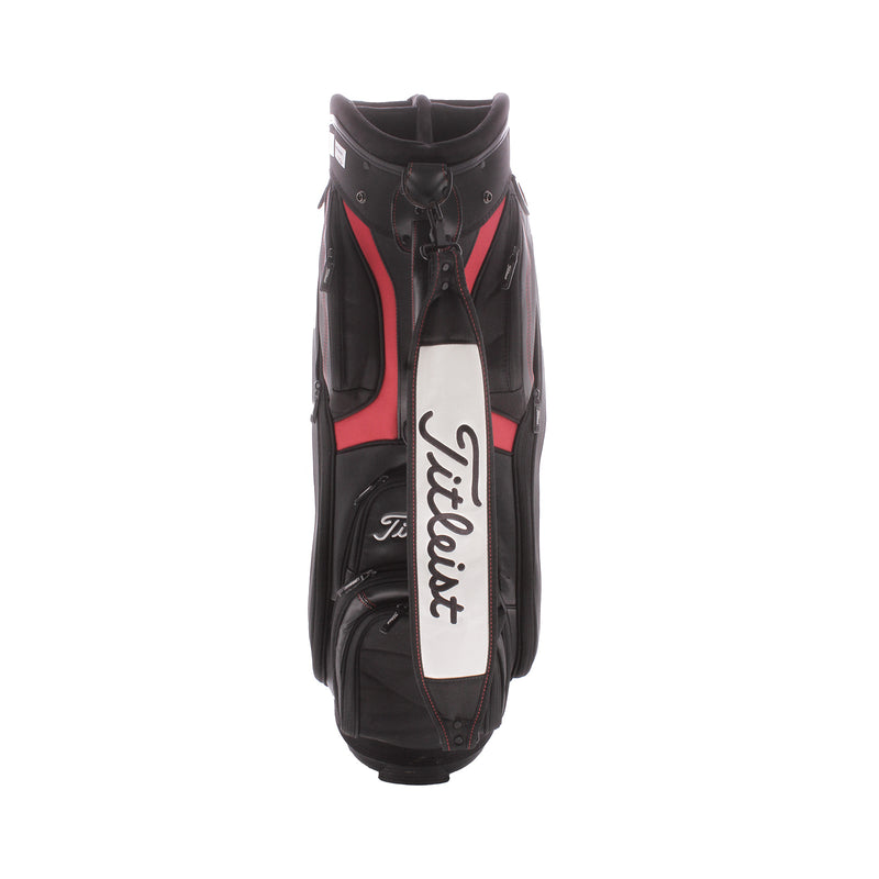 Titleist Tour Midsized Second Hand Tour Bag - Black/White/Red