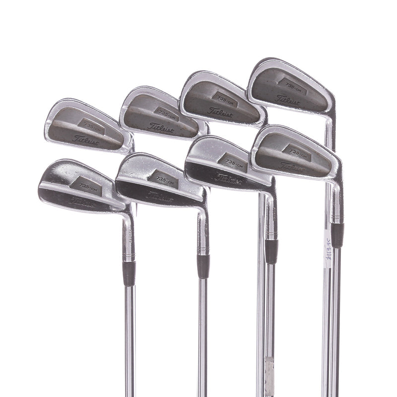 Titleist 735.CM Steel Men's Right Iron 3-PW Regular - True Temper